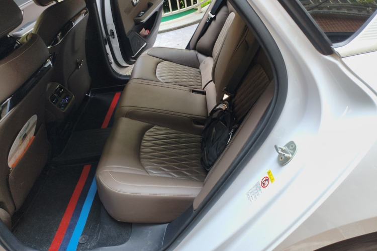 Used BYD Han 2020 EV Four-Wheel Drive High-Performance Flagship Model Left Rear Seat