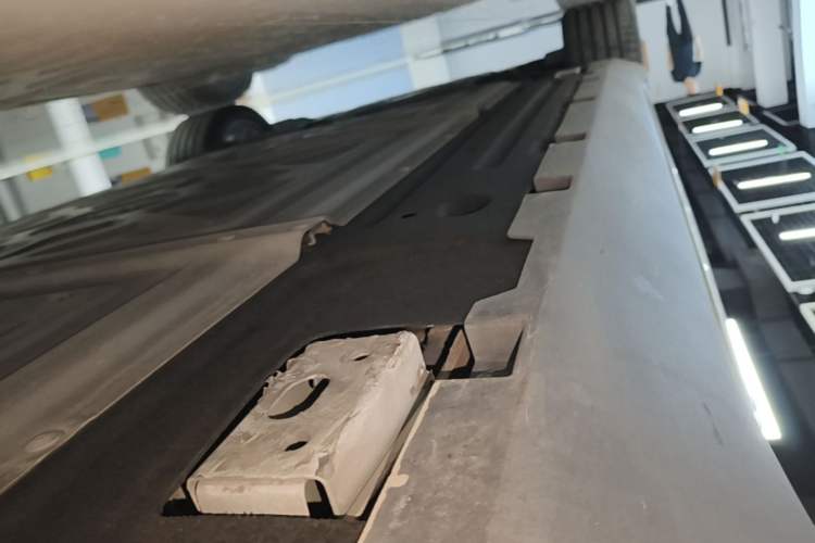 Used BYD Han 2020 EV Long-Range Luxury Model Left Side Sill