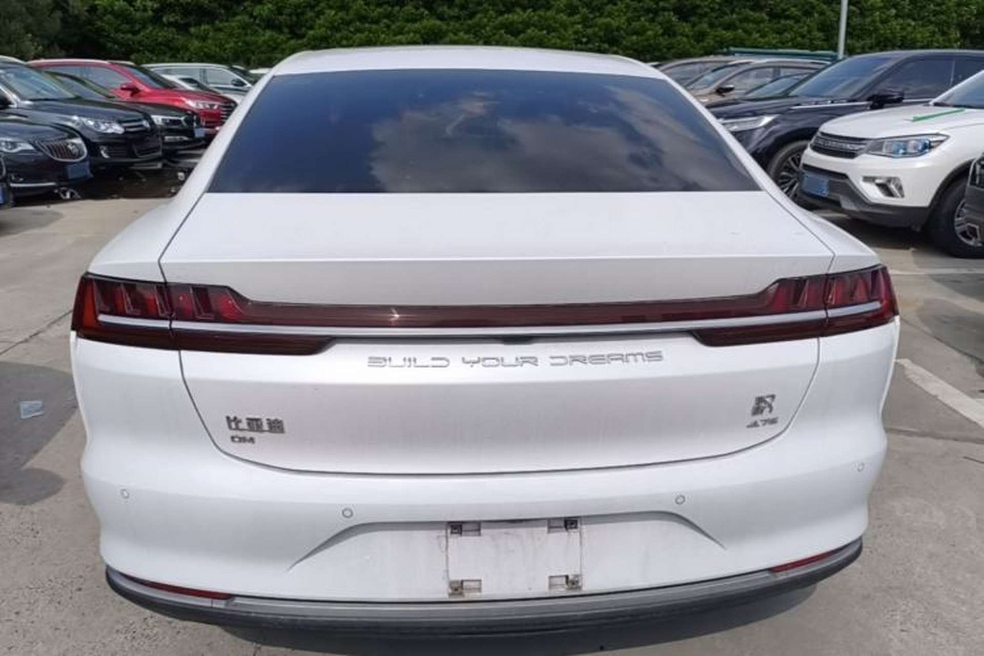 Used BYD Han 2020 DM Four-Wheel Drive Performance Edition Prestige Model Rear