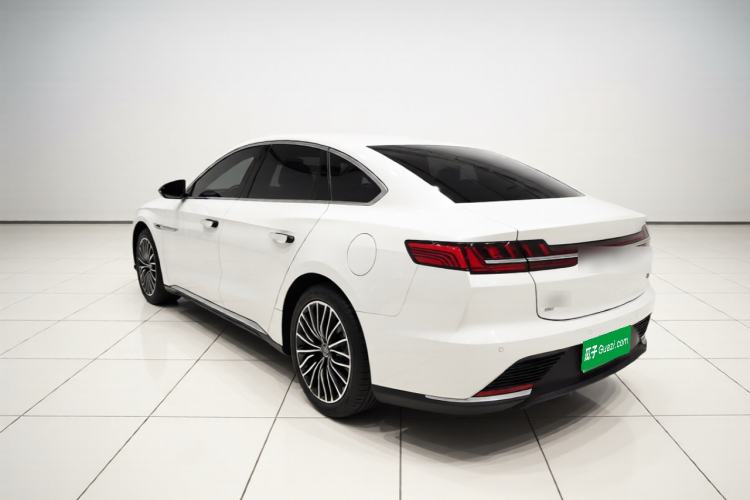 Used BYD Han 2020 EV Long-Range Luxury Model Rear Left 45 Deg