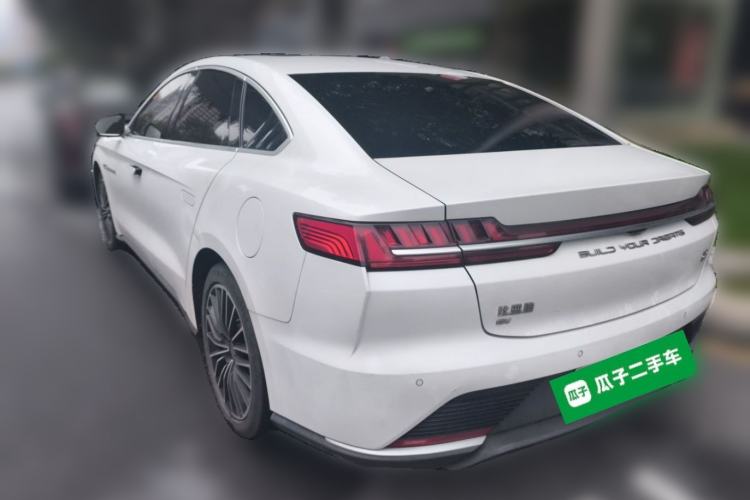 Used BYD Han 2020 EV Long-Range Luxury Model Rear Left 45 Deg