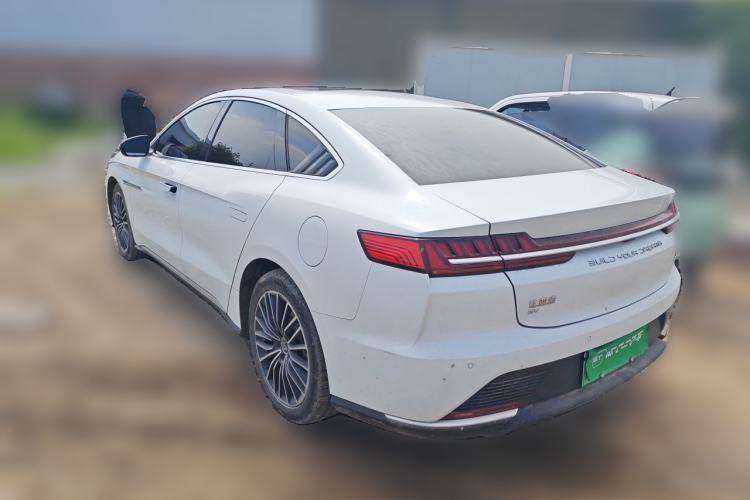 Used BYD Han 2020 EV Long-Range Luxury Model Rear Left 45 Deg