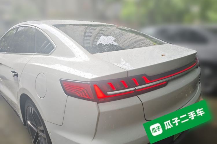 Used BYD Han 2020 EV Long-Range Deluxe Model Rear Left 45 Deg
