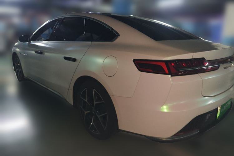 Used BYD Han 2020 EV Long-Range Luxury Model Rear Left 45 Deg