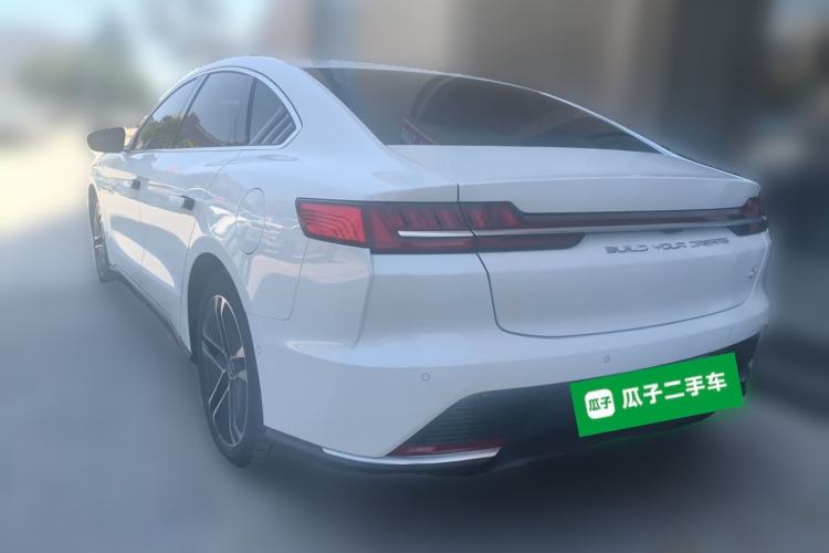 Used BYD Han 2020 EV Long-Range Deluxe Model Rear Left 45 Deg