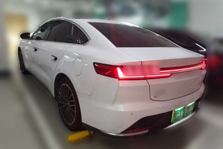 Used BYD Han 2020 EV Long-Range Luxury Model Rear Left 45 Deg
