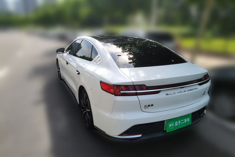 Used BYD Han 2020 EV Four-Wheel Drive High-Performance Flagship Model Rear Left 45 Deg