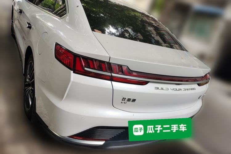 Used BYD Han 2020 EV Long-Range Luxury Model Rear Left 45 Deg