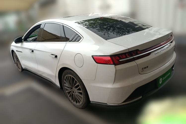 Used BYD Han 2020 EV Long-Range Luxury Model Rear Left 45 Deg