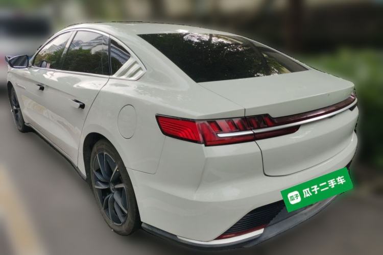 Used BYD Han 2020 EV Four-Wheel Drive High-Performance Flagship Model Rear Left 45 Deg