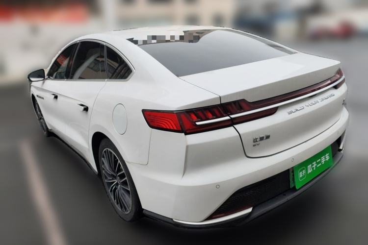Used BYD Han 2020 EV Long-Range Luxury Model Rear Left 45 Deg