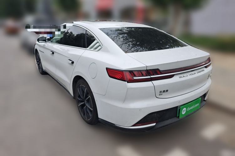 Used BYD Han 2020 EV Four-Wheel Drive High-Performance Flagship Model Rear Left 45 Deg