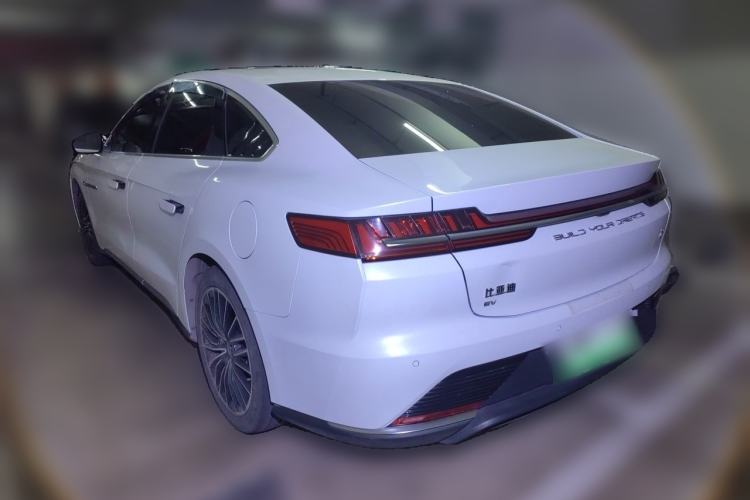 Used BYD Han 2020 EV Long-Range Luxury Model Rear Left 45 Deg