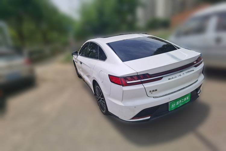 Used BYD Han 2020 EV Long-Range Luxury Model Rear Left 45 Deg