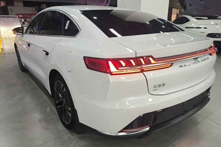 Used BYD Han 2020 EV Long-Range Deluxe Model Rear Left 45 Deg
