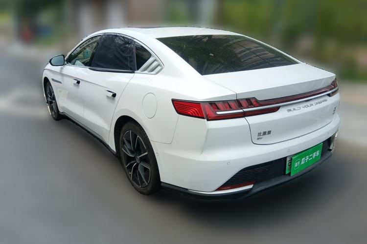 Used BYD Han 2020 EV Four-Wheel Drive High-Performance Flagship Model Rear Left 45 Deg