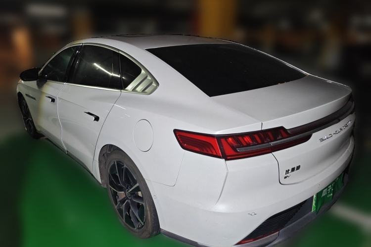 Used BYD Han 2020 EV Four-Wheel Drive High-Performance Flagship Model Rear Left 45 Deg