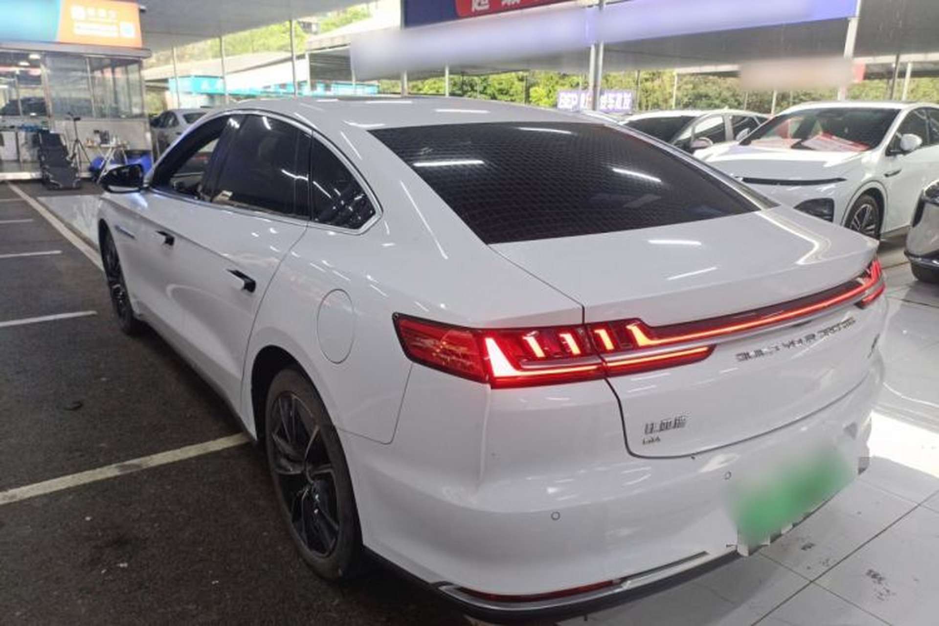Used BYD Han 2020 DM Four-Wheel Drive Performance Edition Prestige Model Rear Left 45 Deg