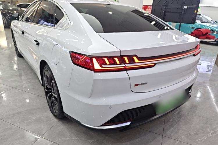 Used BYD Han 2020 EV Four-Wheel Drive High-Performance Flagship Model Rear Left 45 Deg