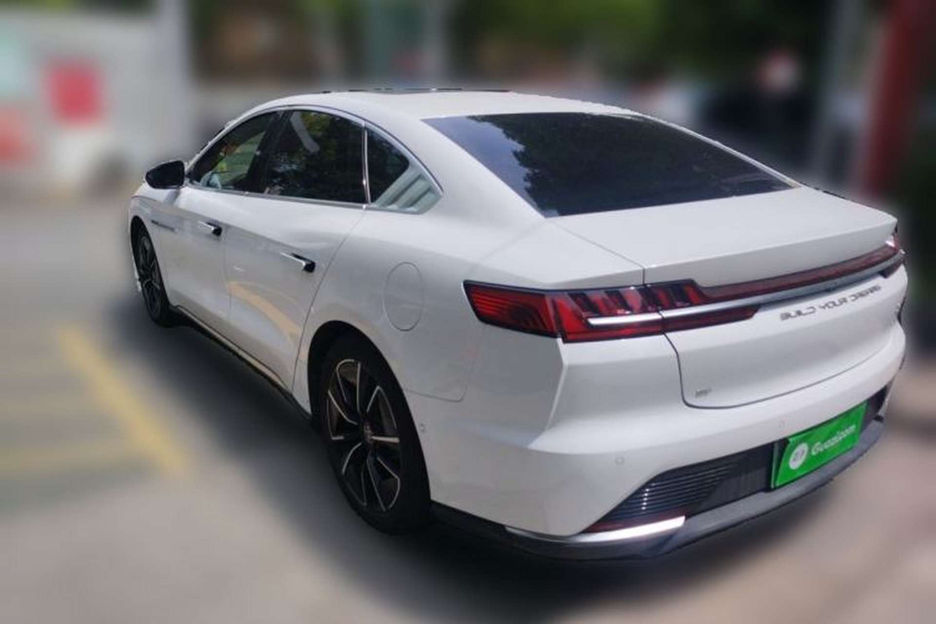 Used BYD Han 2020 EV Four-Wheel Drive High-Performance Flagship Model Rear Left 45 Deg