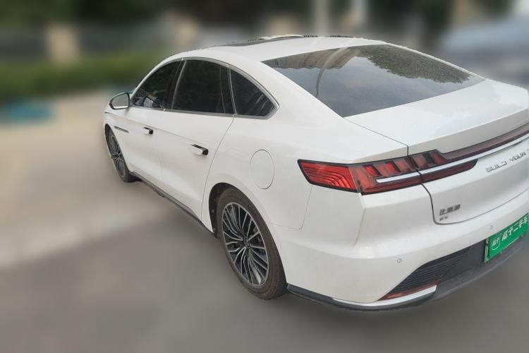 Used BYD Han 2020 EV Long-Range Luxury Model Rear Left 45 Deg