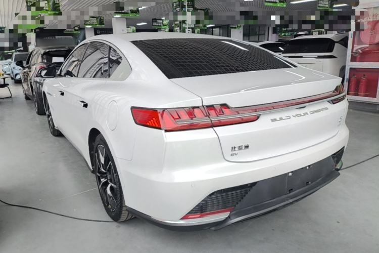 Used BYD Han 2020 EV Four-Wheel Drive High-Performance Flagship Model Rear Left 45 Deg