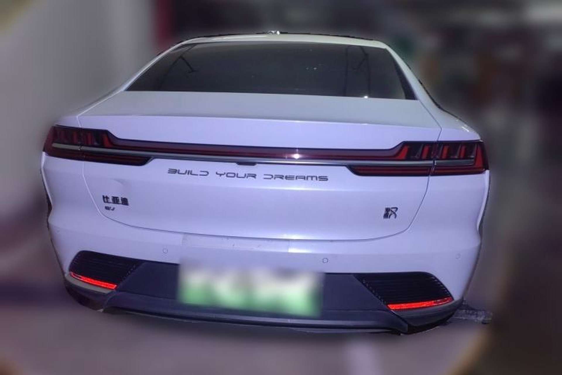 Used BYD Han 2020 EV Long-Range Luxury Model Rear
