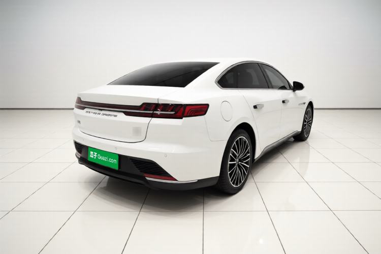 Used BYD Han 2020 EV Long-Range Luxury Model Rear Right 45 Deg