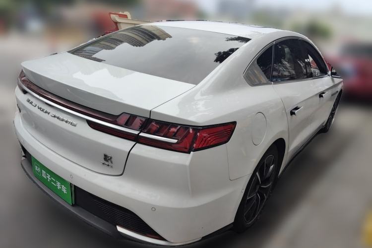 Used BYD Han 2020 EV Four-Wheel Drive High-Performance Flagship Model Rear Right 45 Deg