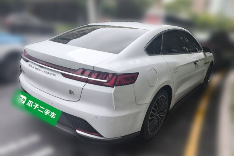 Used BYD Han 2020 EV Long-Range Luxury Model Rear Right 45 Deg