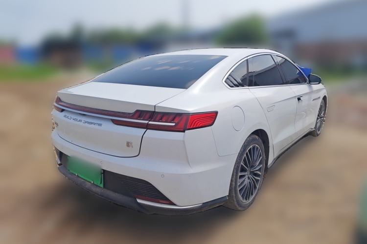 Used BYD Han 2020 EV Long-Range Luxury Model Rear Right 45 Deg
