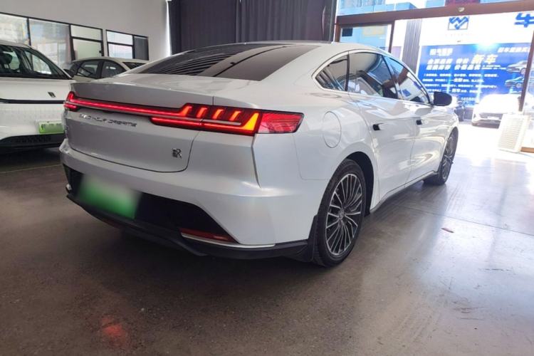 Used BYD Han 2020 EV Long-Range Luxury Model Rear Right 45 Deg