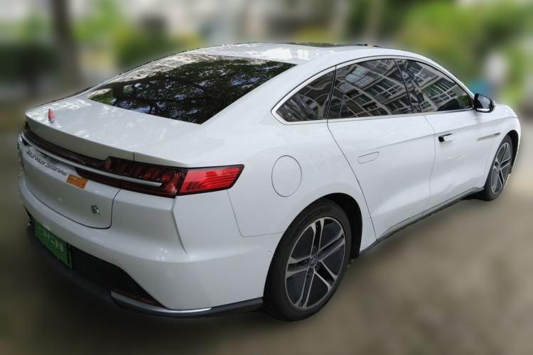 Used BYD Han 2020 EV Long-Range Deluxe Model Rear Right 45 Deg