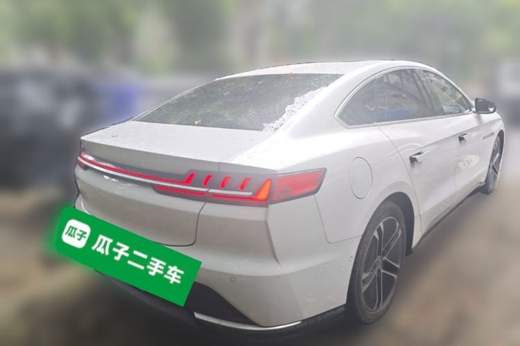 Used BYD Han 2020 EV Long-Range Deluxe Model Rear Right 45 Deg