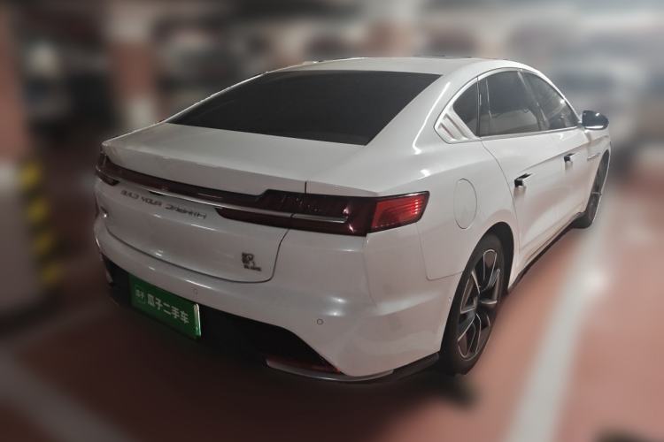 Used BYD Han 2020 EV Four-Wheel Drive High-Performance Flagship Model Rear Right 45 Deg