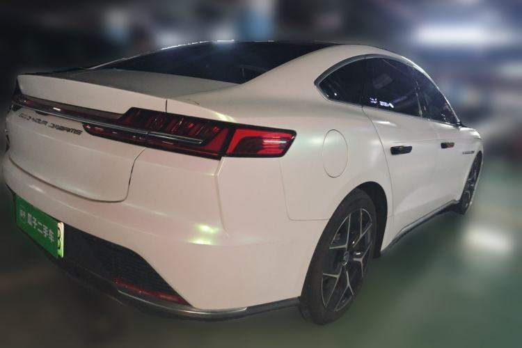 Used BYD Han 2020 EV Long-Range Luxury Model Rear Right 45 Deg