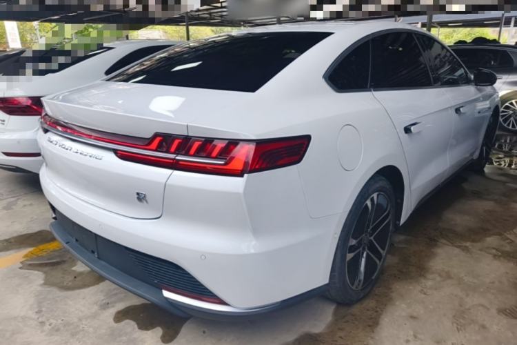 Used BYD Han 2020 EV Long-Range Deluxe Model Rear Right 45 Deg