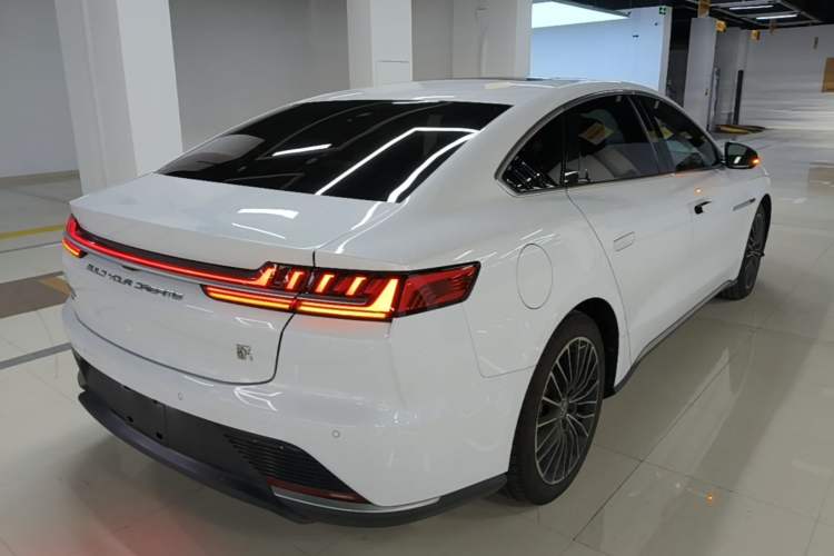 Used BYD Han 2020 EV Long-Range Luxury Model Rear Right 45 Deg