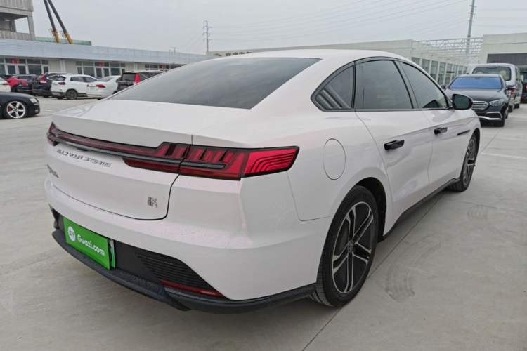 Used BYD Han 2020 EV Long-Range Deluxe Model Rear Right 45 Deg