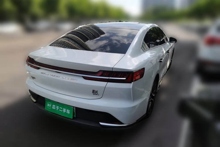 Used BYD Han 2020 EV Four-Wheel Drive High-Performance Flagship Model Rear Right 45 Deg