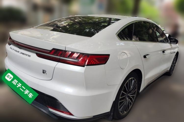 Used BYD Han 2020 EV Long-Range Luxury Model Rear Right 45 Deg