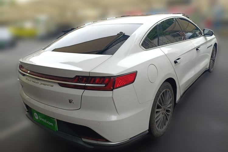 Used BYD Han 2020 EV Long-Range Luxury Model Rear Right 45 Deg