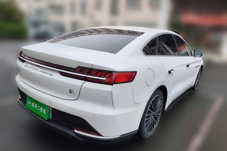 Used BYD Han 2020 EV Long-Range Luxury Model Rear Right 45 Deg