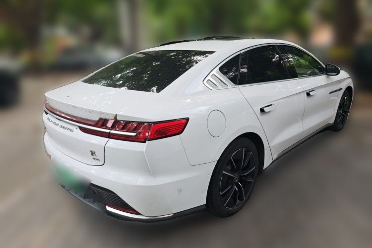 Used BYD Han 2020 EV Four-Wheel Drive High-Performance Flagship Model Rear Right 45 Deg
