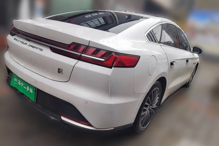 Used BYD Han 2020 EV Long-Range Luxury Model Rear Right 45 Deg