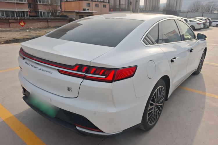 Used BYD Han 2020 EV Long-Range Luxury Model Rear Right 45 Deg