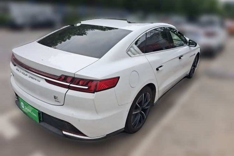 Used BYD Han 2020 EV Four-Wheel Drive High-Performance Flagship Model Rear Right 45 Deg