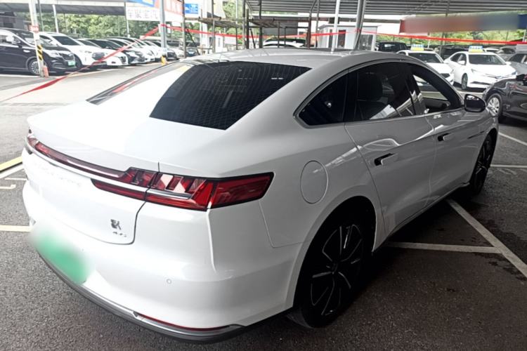 Used BYD Han 2020 DM Four-Wheel Drive Performance Edition Prestige Model Rear Right 45 Deg