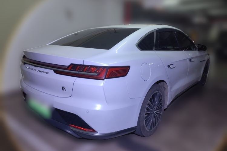 Used BYD Han 2020 EV Long-Range Luxury Model Rear Right 45 Deg