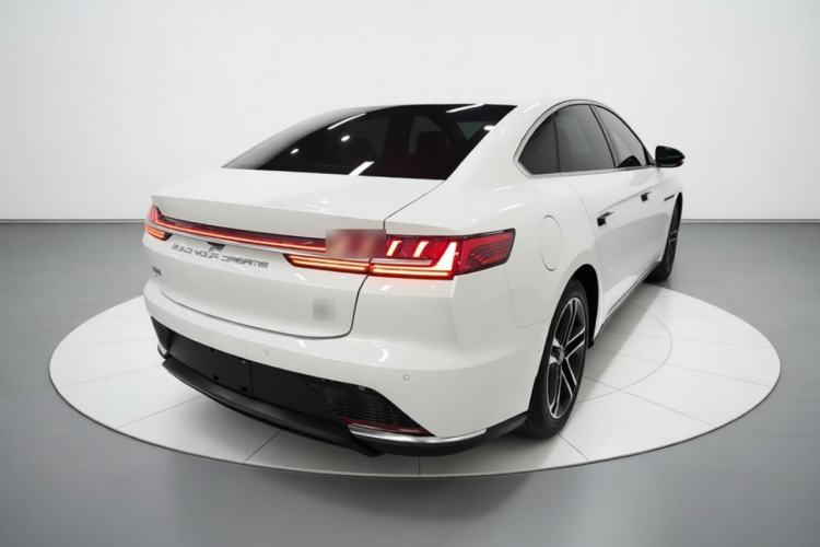 Used BYD Han 2020 EV Long-Range Deluxe Model Rear Right 45 Deg